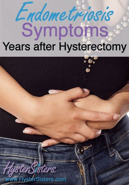 endometriosis years after hysterectomy